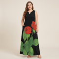 Red Rose Dress