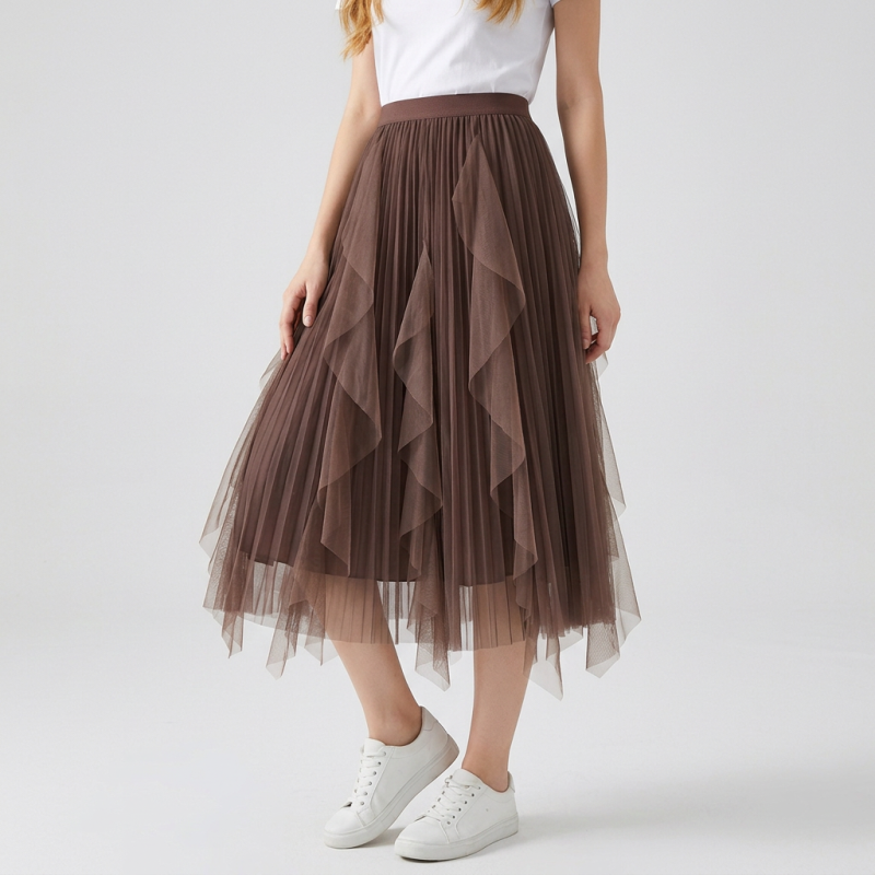 Ruffled Skirt