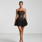 Strapless Fishtail Dress