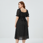 French Polka Dot Dress