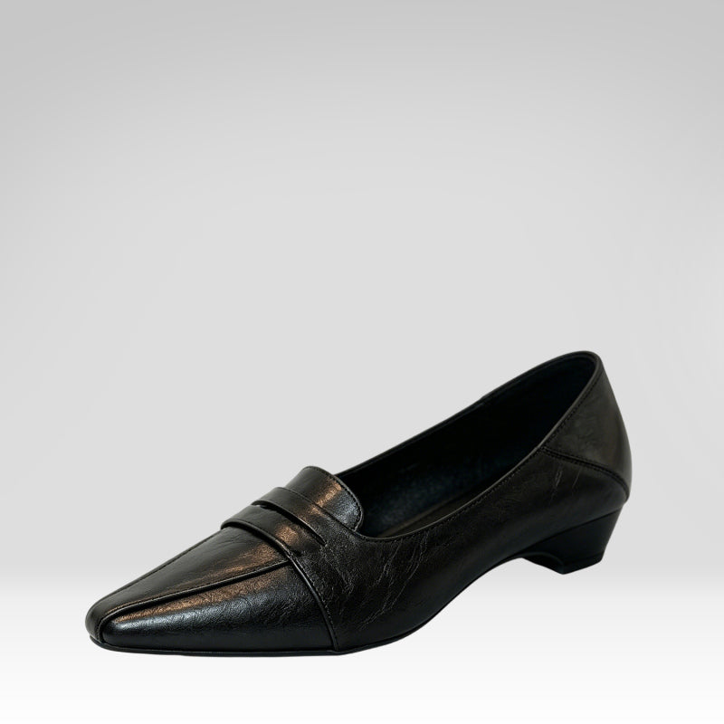 Stylish Square-toe Leather Shoes