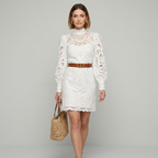 Lace Cutout Dress
