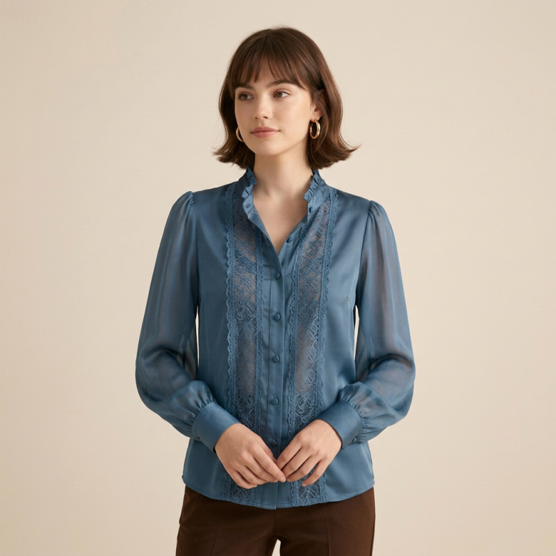 Ruffled Fashion Shirt