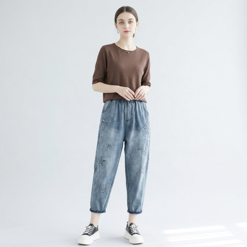 Retro Harem Jeans