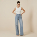 Frayed Beaded Jeans