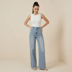 Frayed Beaded Jeans