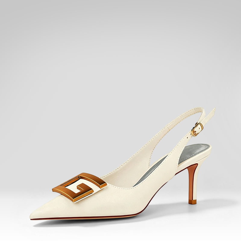 Pointed-toe Stiletto Sandals