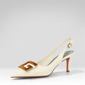 Pointed-toe Stiletto Sandals