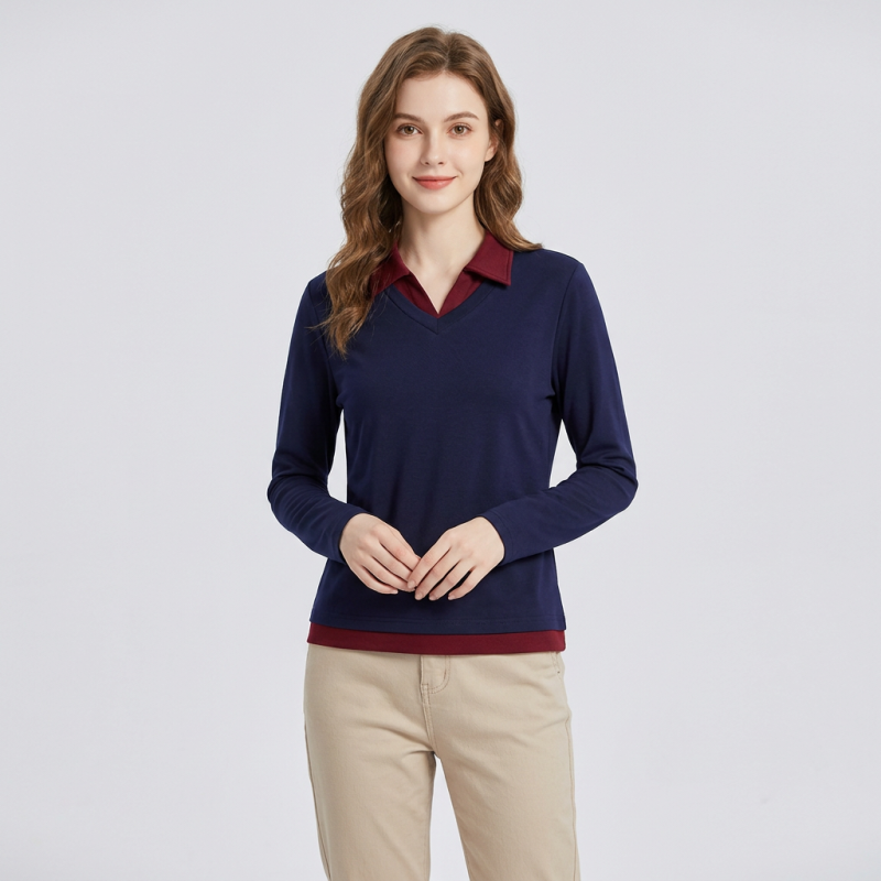 Loose-fitting Two-piece Top