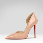 Pointed-toe Patent Leather High Heels