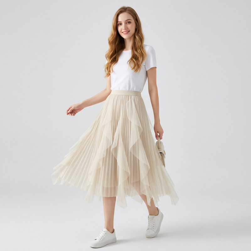 Ruffled Skirt