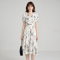 Elegant Floral Dress