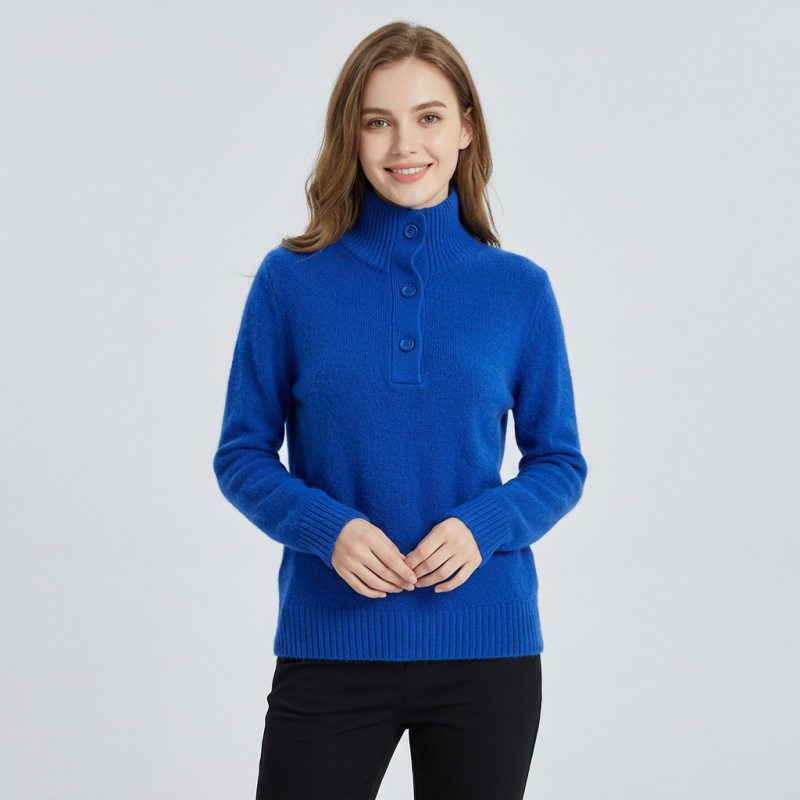Patchwork Turtleneck Knitwear