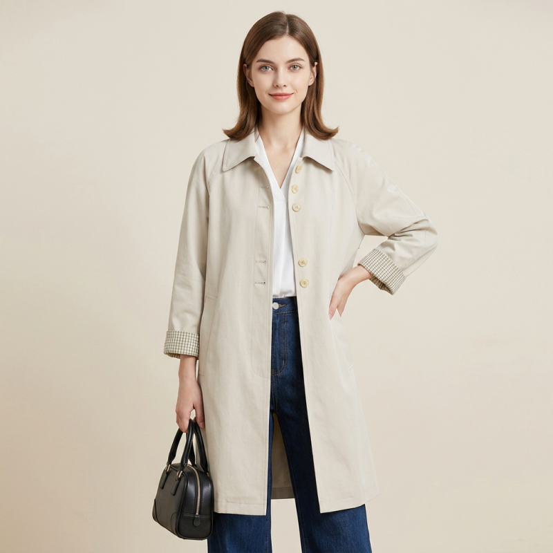 Elegant Loose Trench Coat