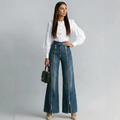 Double Zipper Jeans