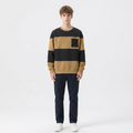 Men's Striped Loose Sweatshirt