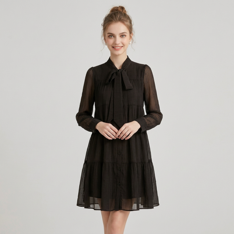 Elegant Bow Dress