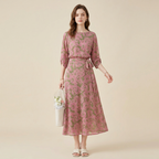 Elegant Printed Dress