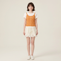 Faux Two-piece Knitted T-shirt