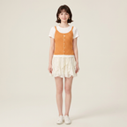 Faux Two-piece Knitted T-shirt