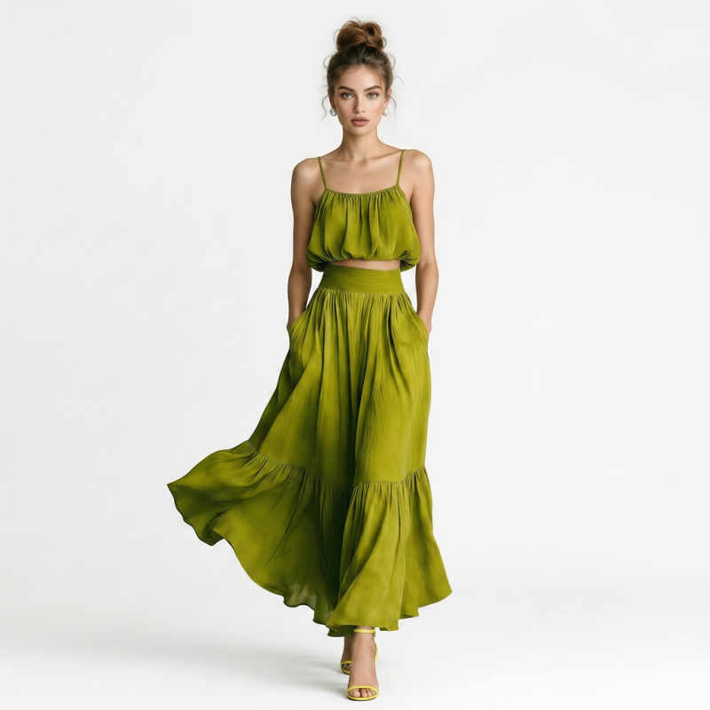 Stylish Camisole Two-piece Set