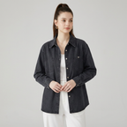 Long-sleeved Denim Shirt