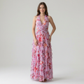 Ruffled Floral Dress