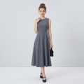 Sleeveless Fitted Waist Dress