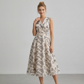 Printed Sleeveless Dress