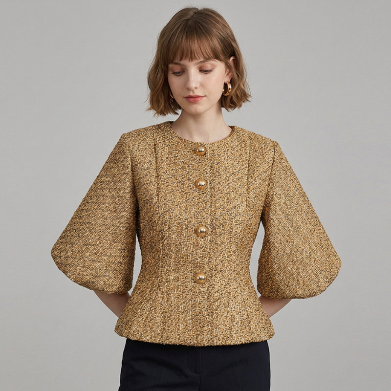 High-end Puff Sleeve Shirt