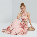 Fashionable Floral Maxi Dress