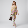 French-style Printed Dress