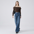 Stylish Wide-leg Jeans