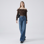 Stylish Wide-leg Jeans