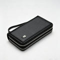 Double Zipper Clutch