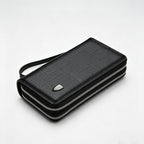 Double Zipper Clutch