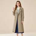 Korean Style Long Trench Coat