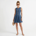 Fashionable Slim-fit Denim Skirt
