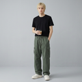 Loose-fitting Wide-leg Cargo Pants