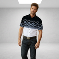 Patchwork Casual Short-sleeve