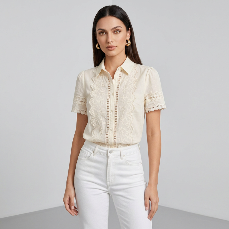 Lace Fashion Shirt