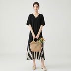Korean Style Patchwork Dress