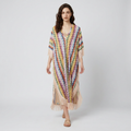 Resort-style Fringed Cover-up Dress