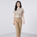 Fashionable Ruffled Sleeve Shirt