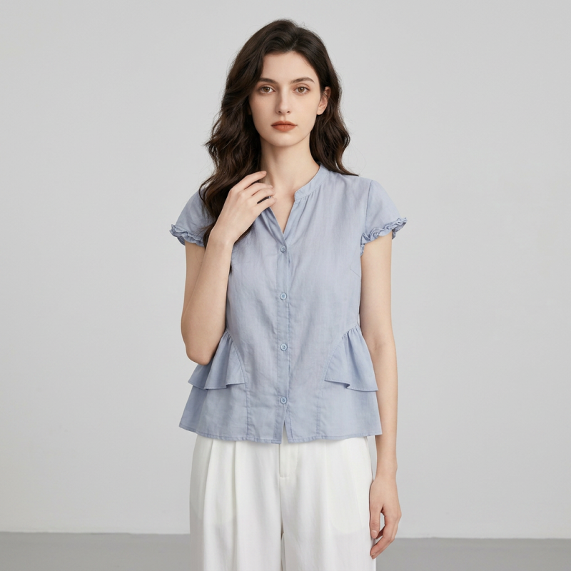 Whitening Loose Shirt