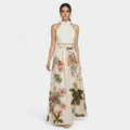 Luxury Printed Dress
