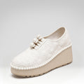 Wedge Embroidered Cloth Shoes