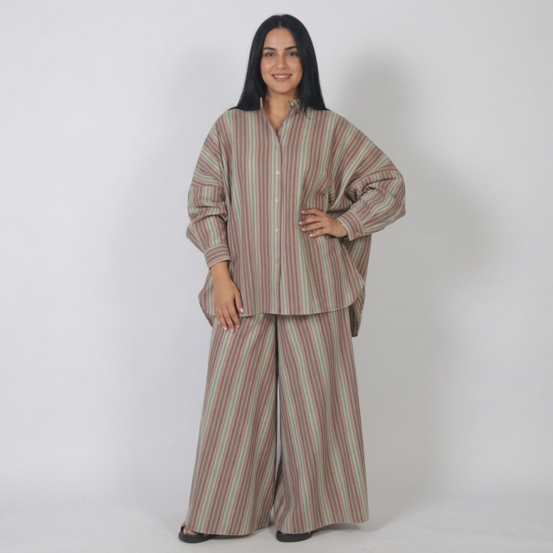 Plus-size Shirt Set