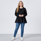 Sequined Patchwork Sweatshirt