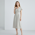 Elegant V-neck Dress